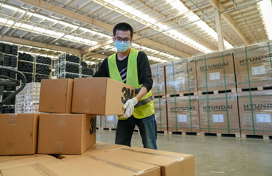 安徽合肥 物流“不斷流” 服務不斷檔 構筑高效現代搬運服務體系